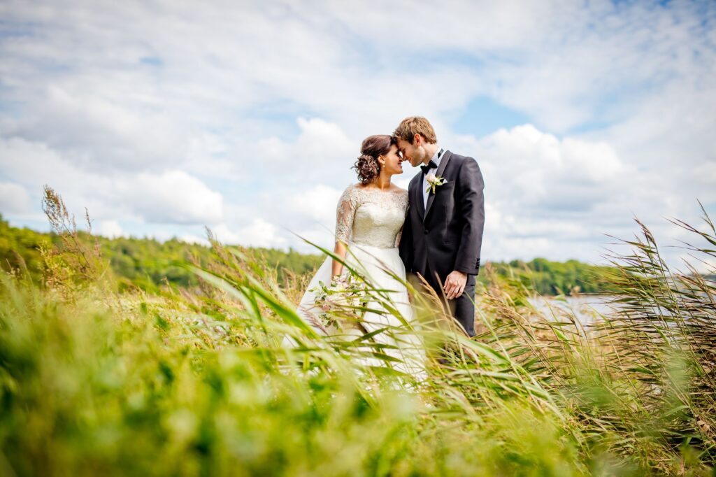 Bryllupsfotografering på Alby Gård