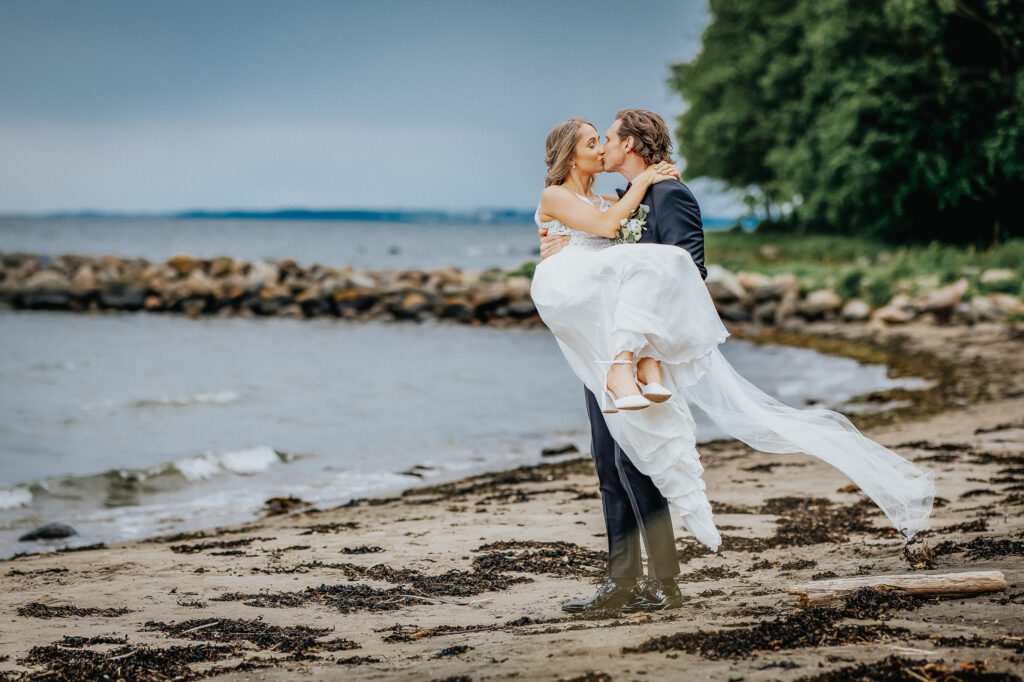 Fotografering på Alby gård med vielse i Varteig kirke